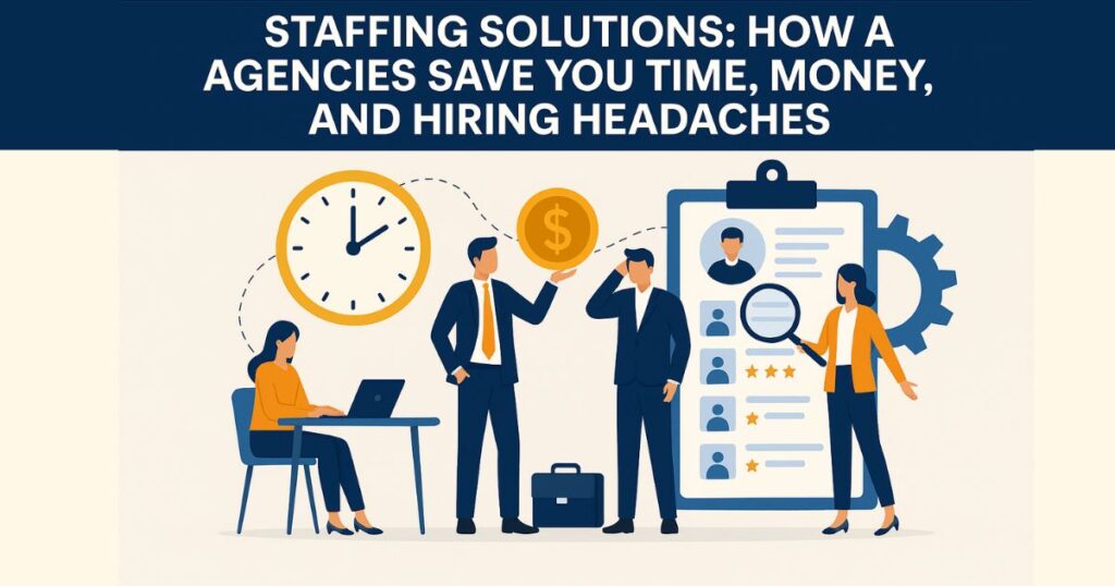 Staffing Solutions: Save Time, Money & Hiring Hassles