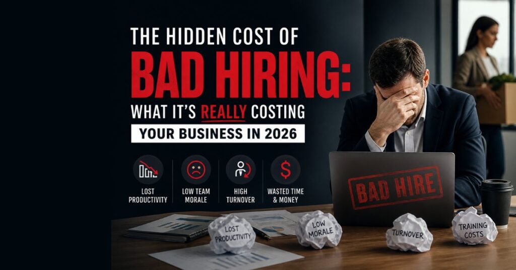 Hidden Cost of Bad Hiring: What It’s REALLY Costing Your Business in 2026